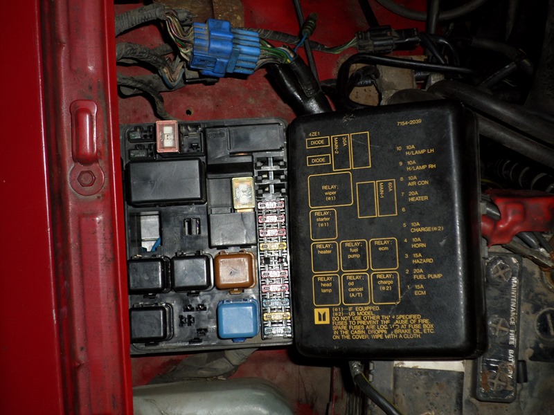 Isuzu Truck Fuse Box Location / PlanetIsuzoo.com (Isuzu SUV Club