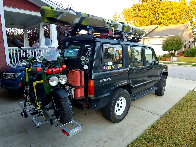 1991 Isuzu Trooper Lift Kit